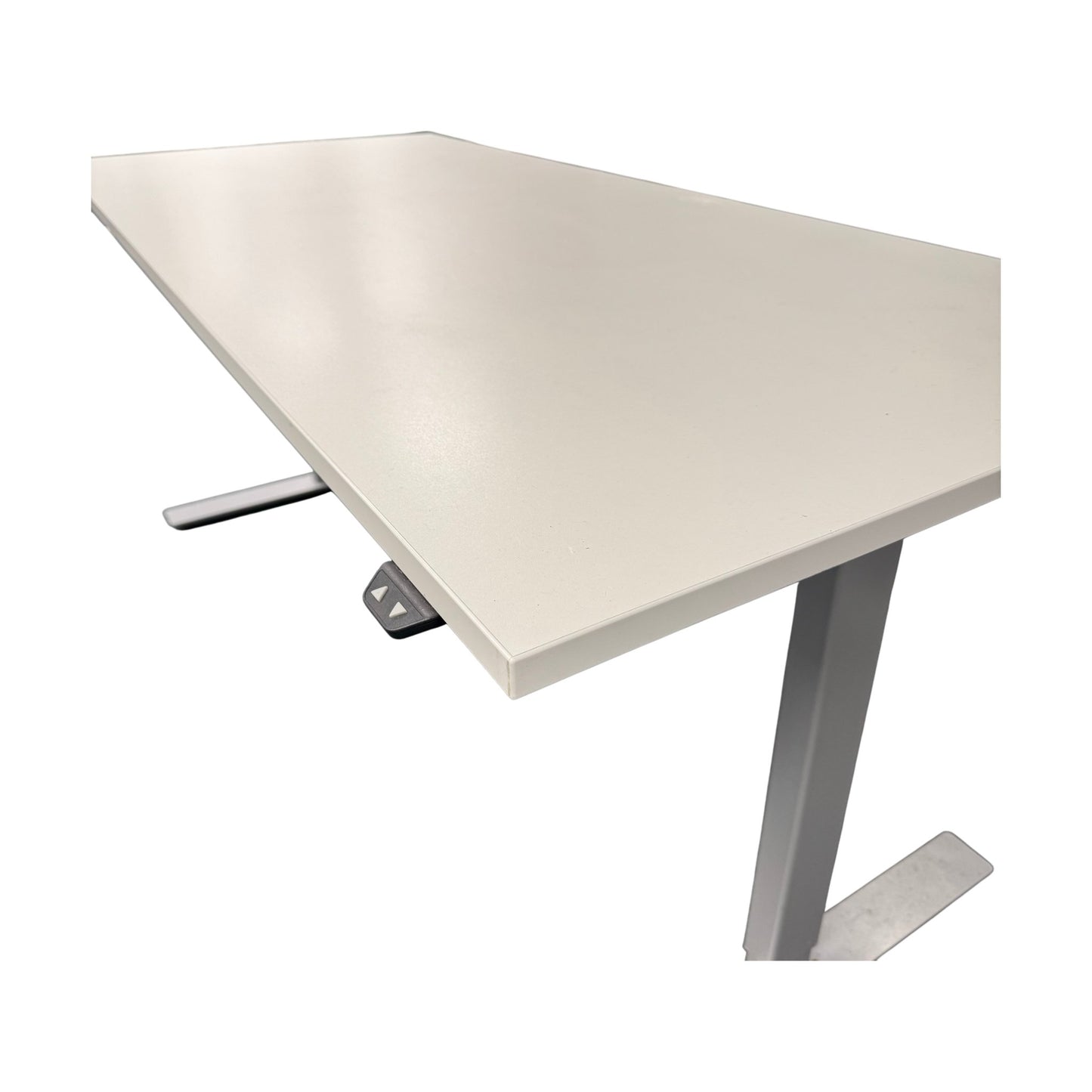 Elektrisk hev/senk skrivebord 180x80 cm, hvit, Linak