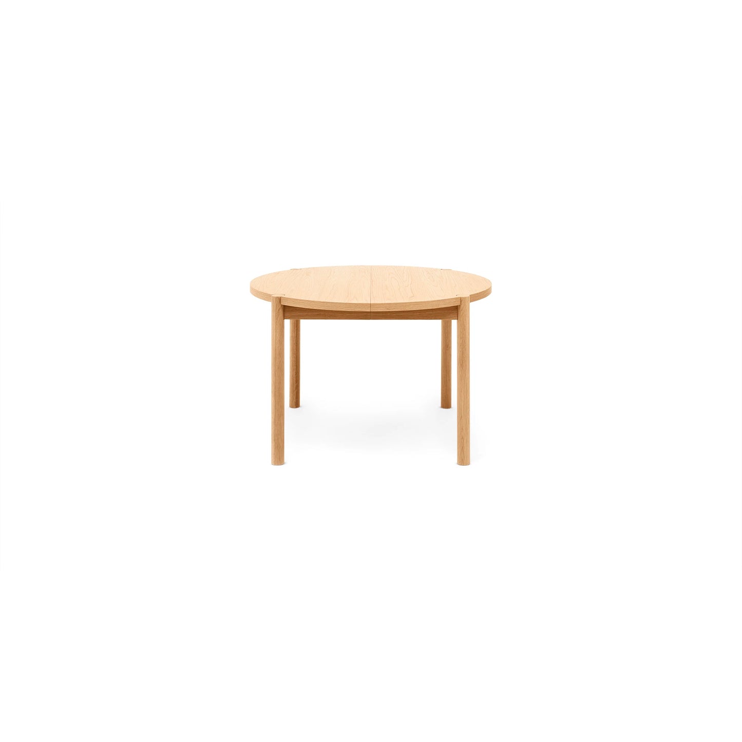 Owen spisebord fra SOFACOMPANY med tilleggsplater, Ø 120 cm, eik