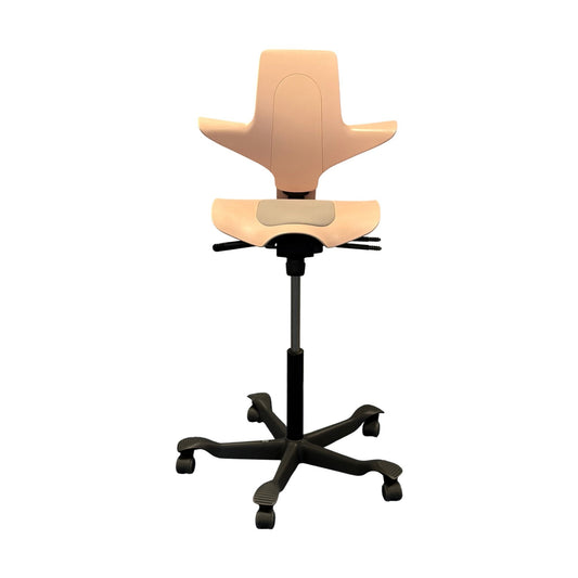 HAG Capisco Puls kontorstol, rosa med høy liftomat