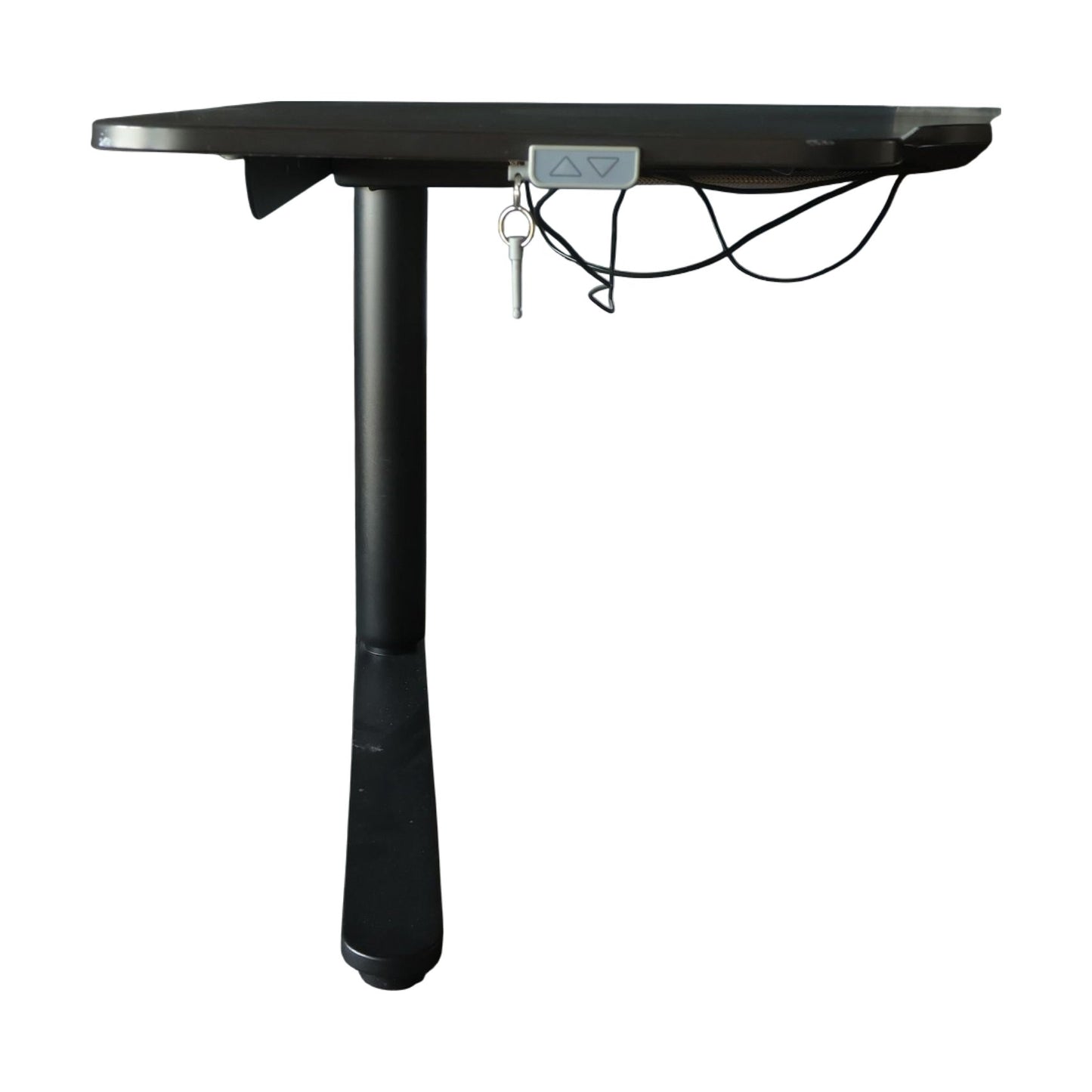 IKEA Bekant skrivebord m/ venstresving, el hev/senk, 160cm