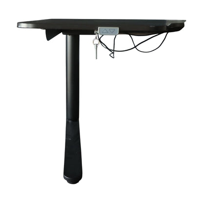 IKEA Bekant skrivebord m/ venstresving, el hev/senk, 160cm