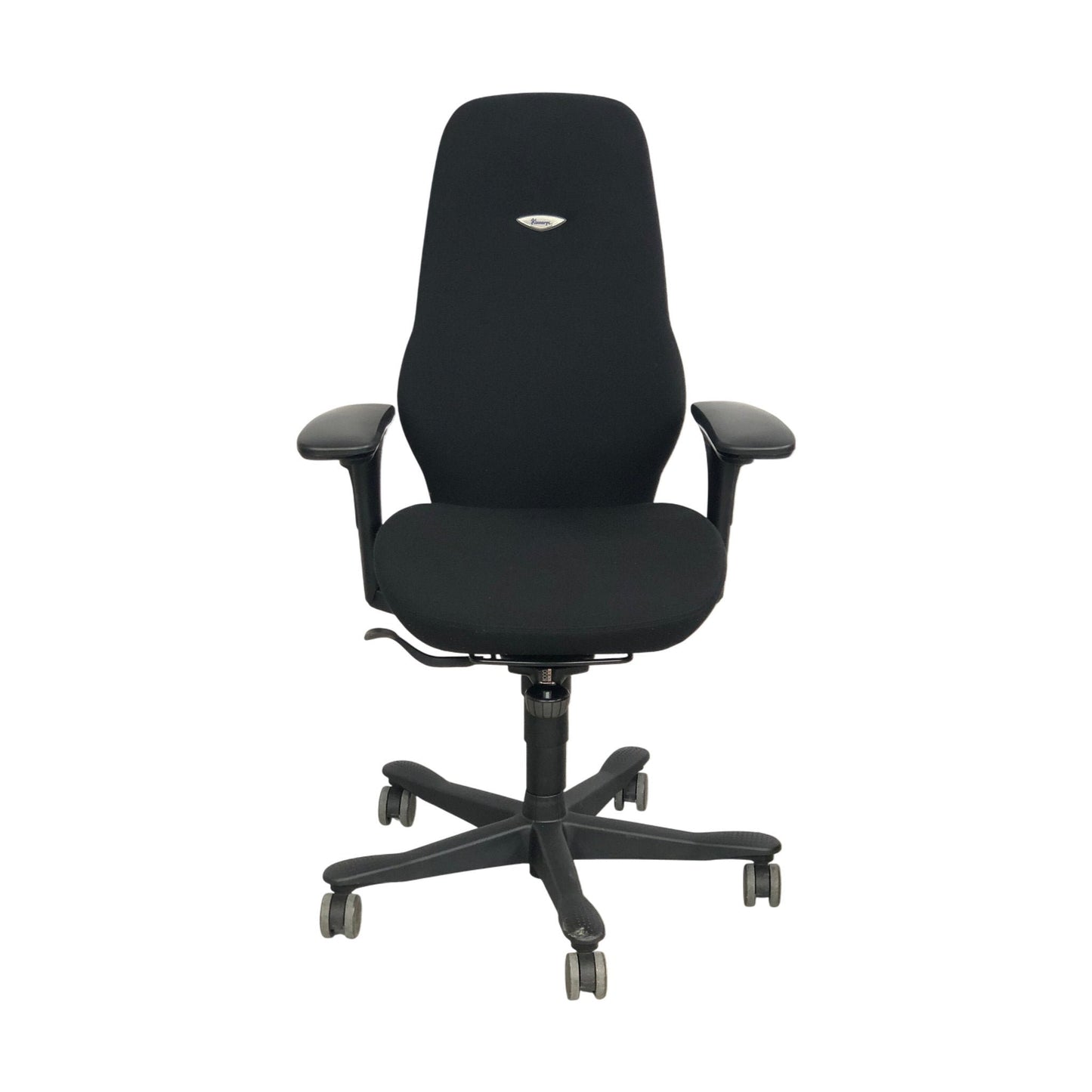 Kinnarps Synchrone 8000, helsort m/armlener