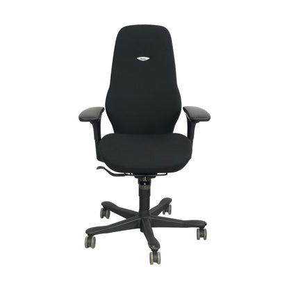 Kinnarps Synchrone 8000, helsort m/armlener