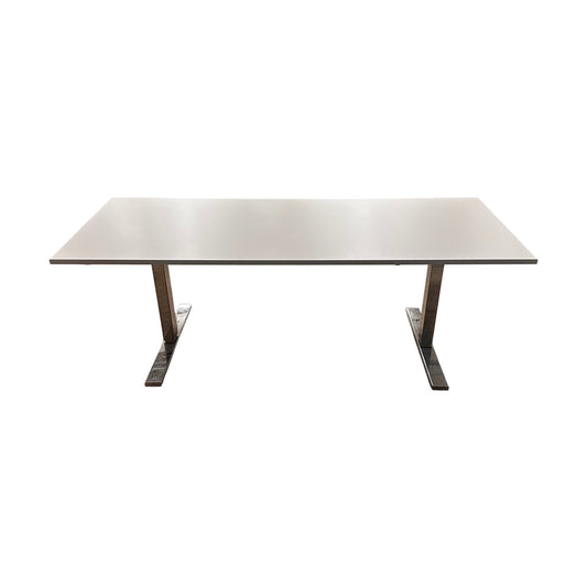 Elektrisk hev/senk skrivebord med helt ny bordplate, 200x80cm