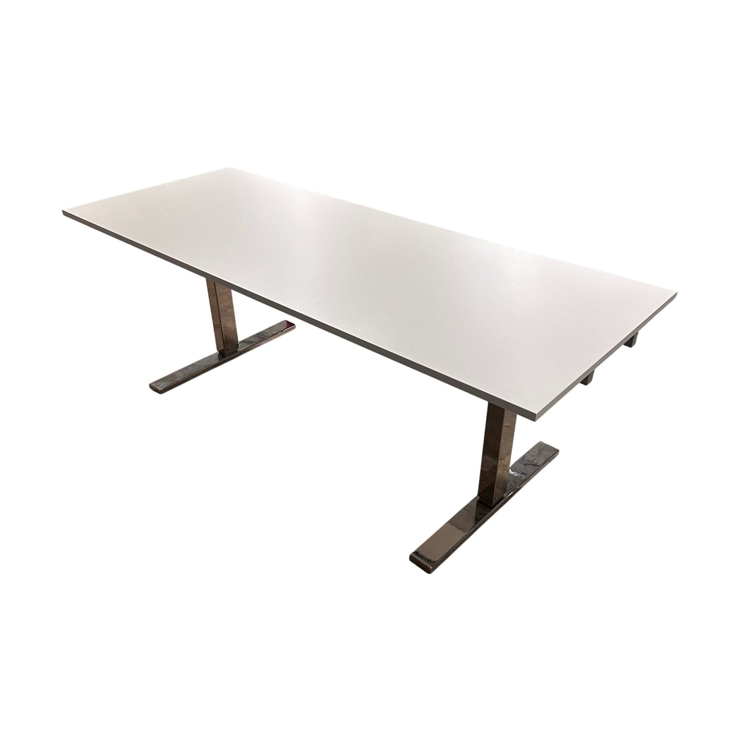 Elektrisk hev/senk skrivebord med helt ny bordplate, 200x80cm