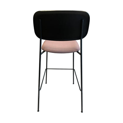 Soft edge 95 barstol fra HAY, lilla, 75 cm høy