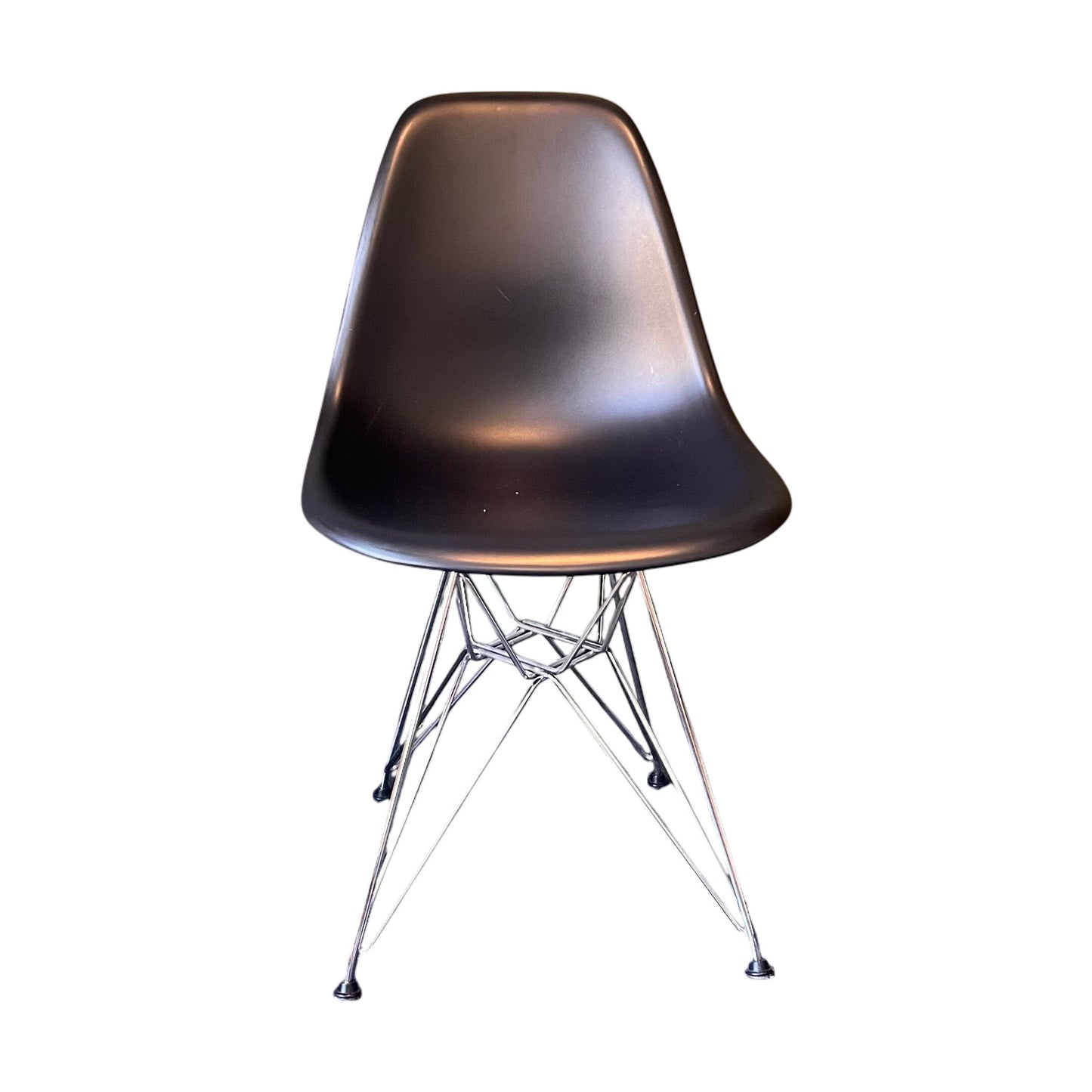 Eames spisestol fra Vitra, svart