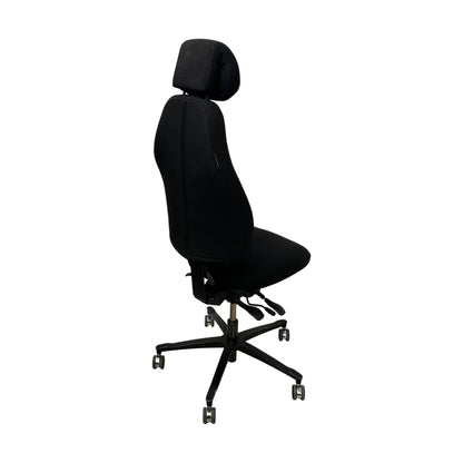 Kontorstol fra Malmstolen, sort