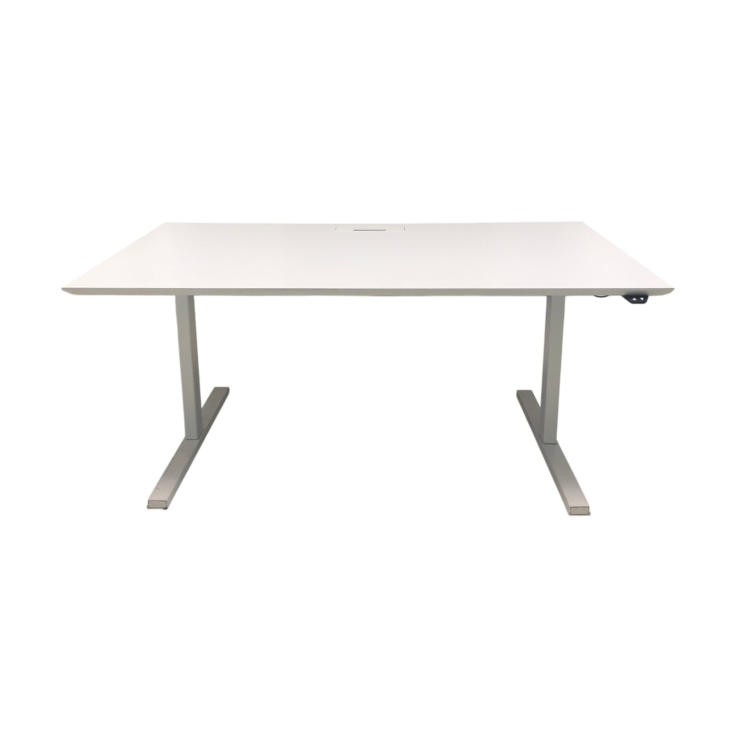 Elektrisk hev/senk skrivebord 160x90 cm, helhvit