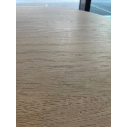 Casø Coffeebreak sofabord fra A-Møbler, hvitoljet, Ø75 cm