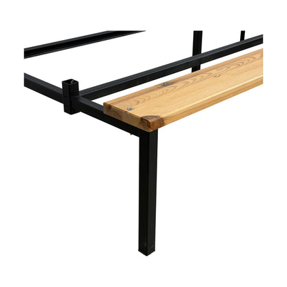 Benkestativ til Classic garderobeskap, trefarget