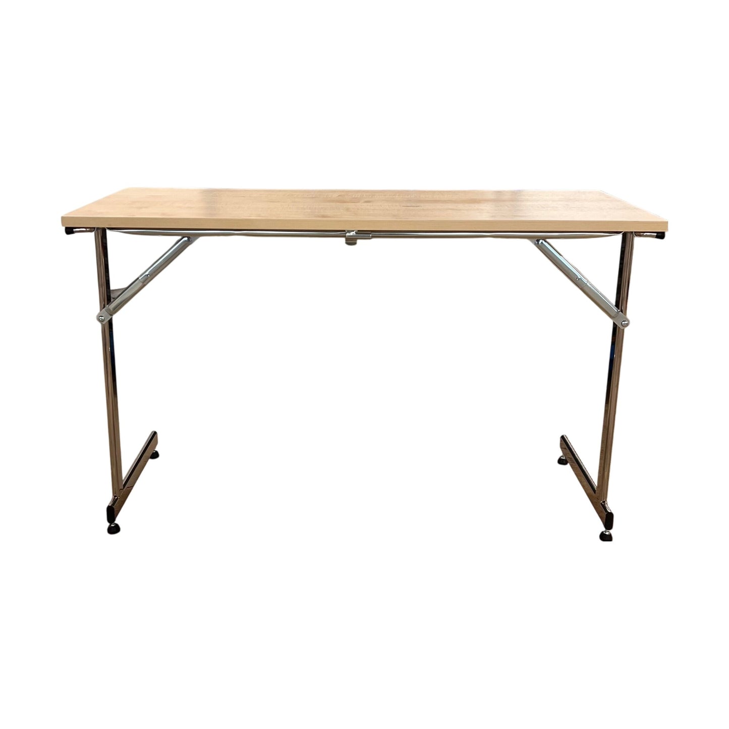 Sammenleggbart skrivebord, trefarget, 120x50 cm
