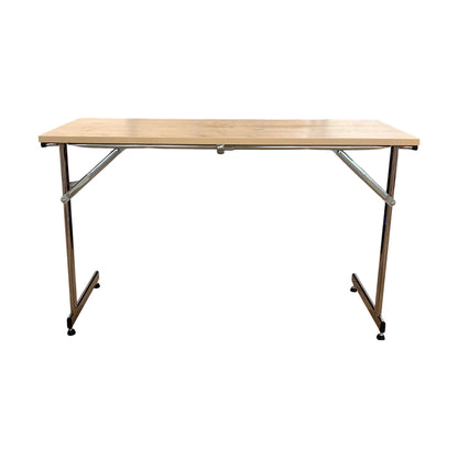 Sammenleggbart skrivebord, trefarget, 120x50 cm