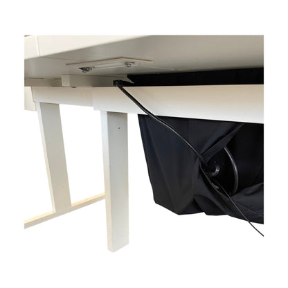 Techo møtebord, hvit laminat, 200x90 cm