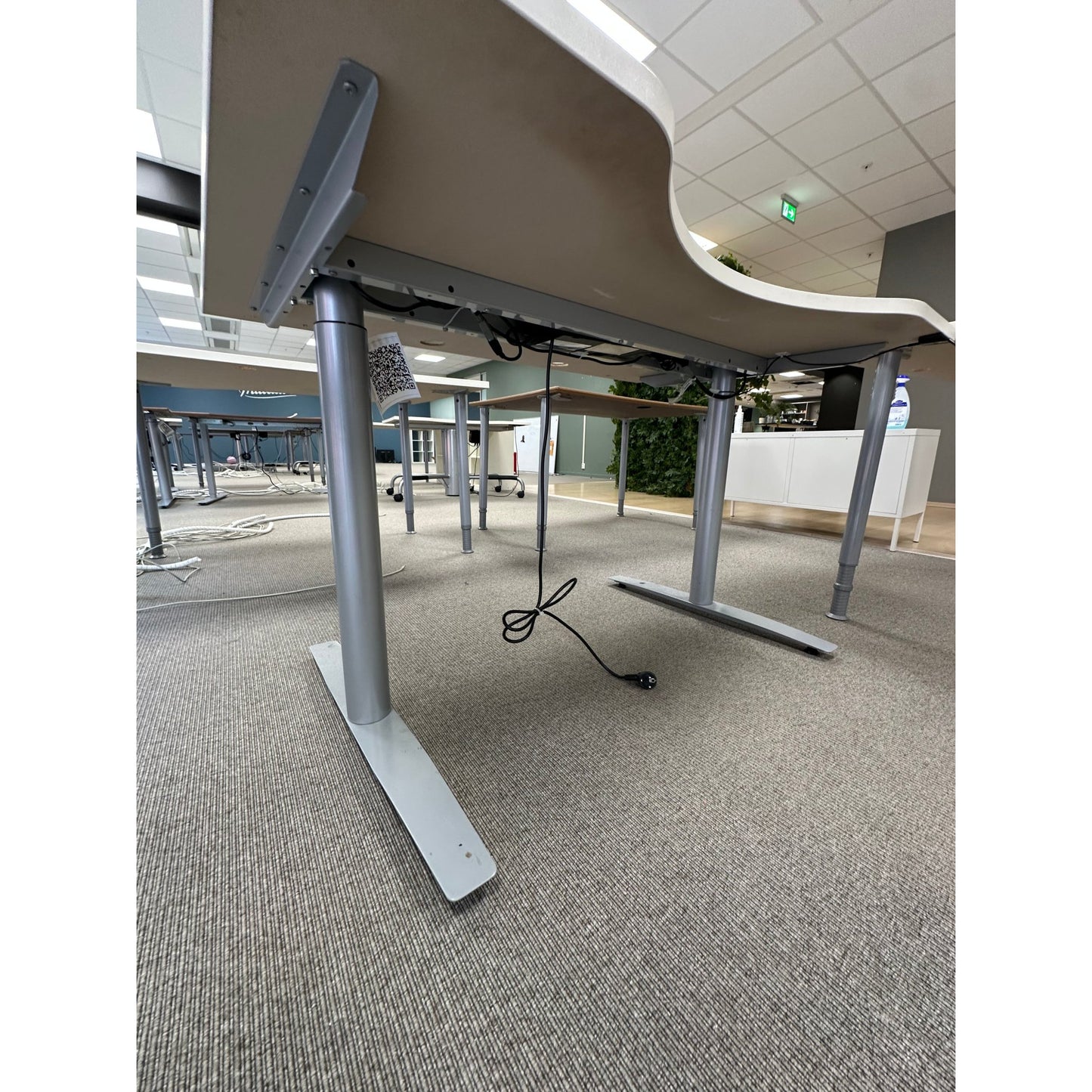 115cm el hev/senk understell, rundt