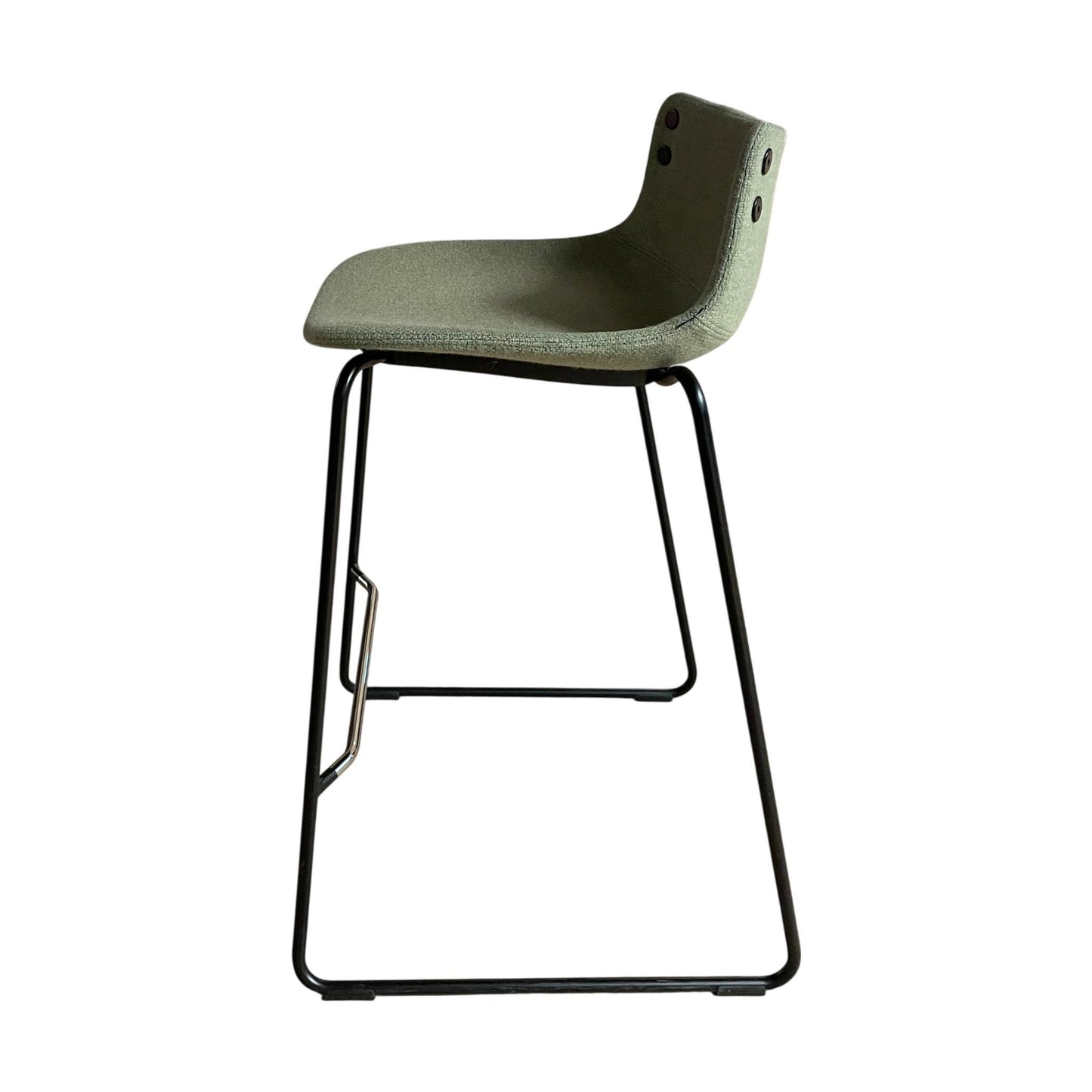 Fora Form Con barstol, grønn, 67 cm sittehøyde