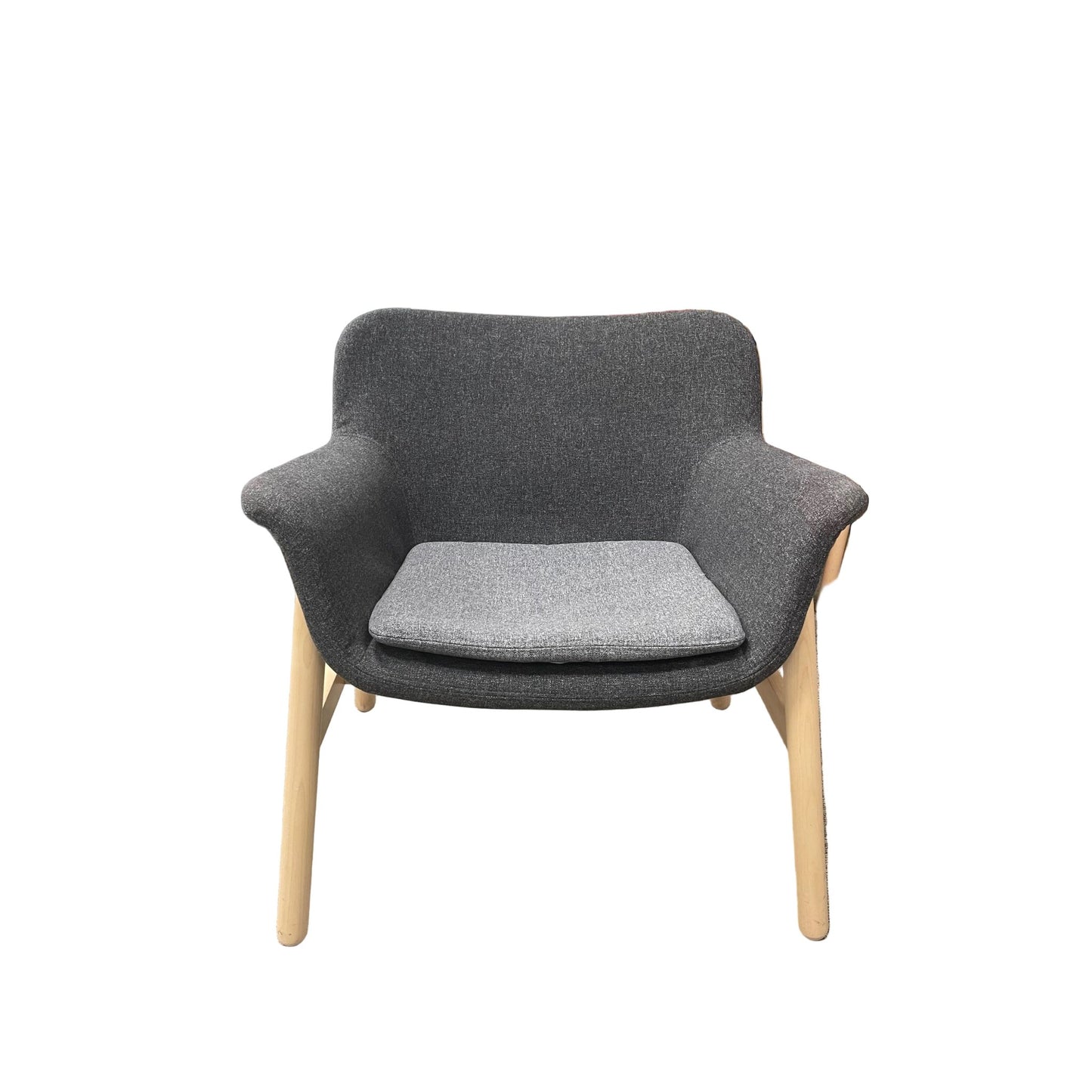 Vedbo lenestol fra IKEA, grå