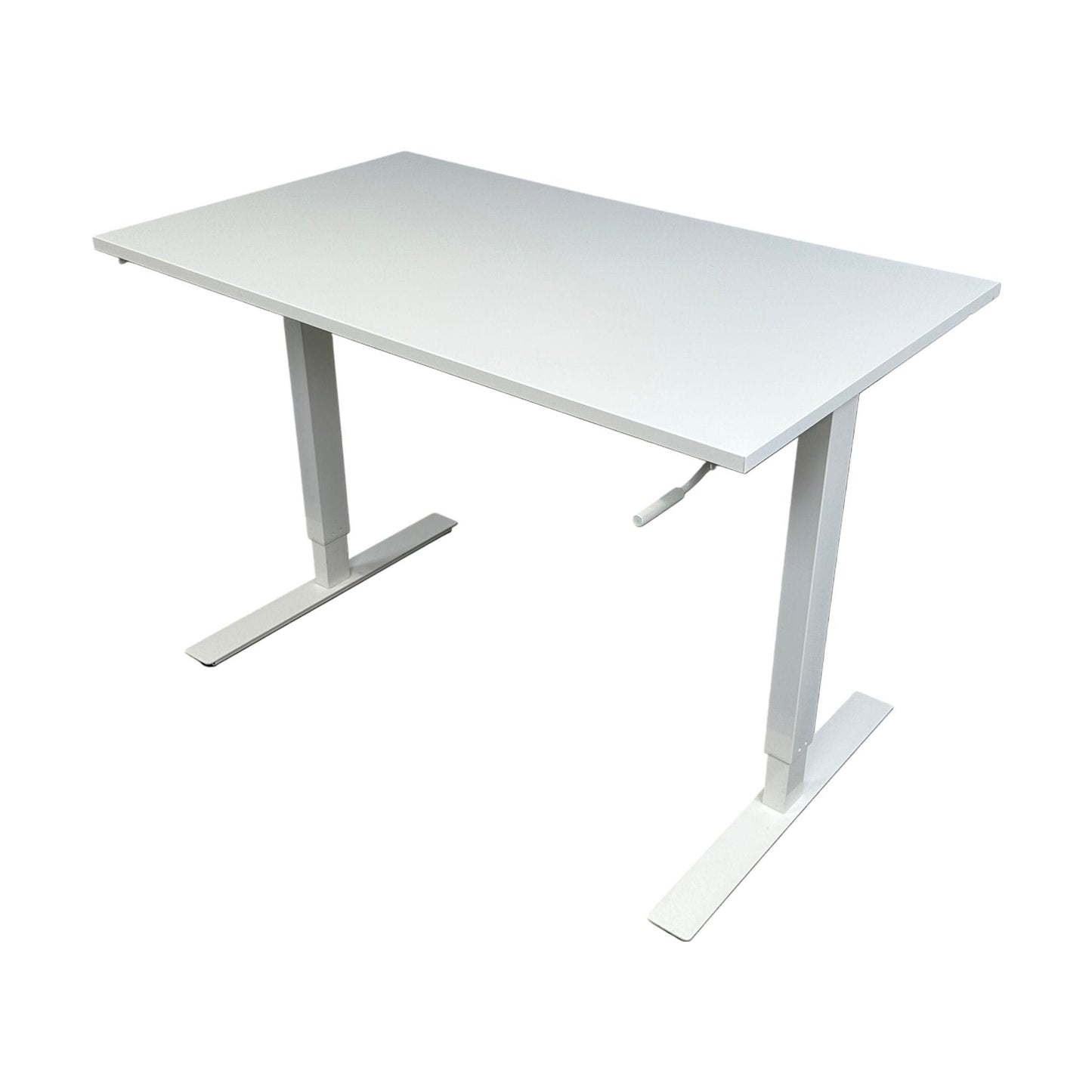 Trotten skrivebord fra IKEA, hvit laminat, 120x70 cm