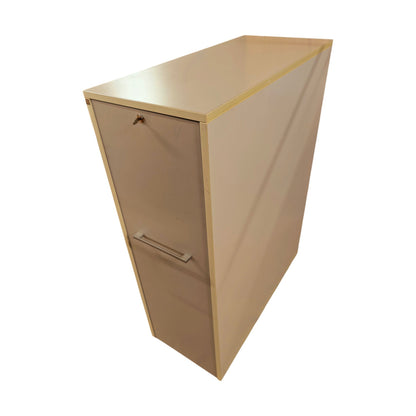 Tårnskap fra Dencon, høyreåpning, grå