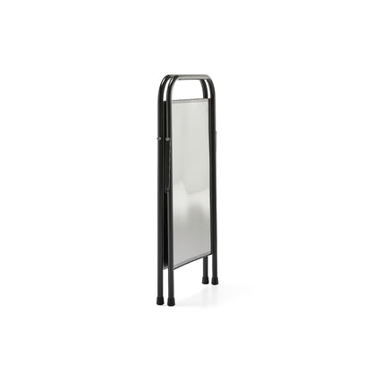 Skiltstativ, H1040 mm, plakatstr. 500x700 mm, svart fra AJ Produkter