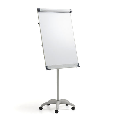 Flipoverstativ TINA, hjulstativ, hvit fra AJ Produkter