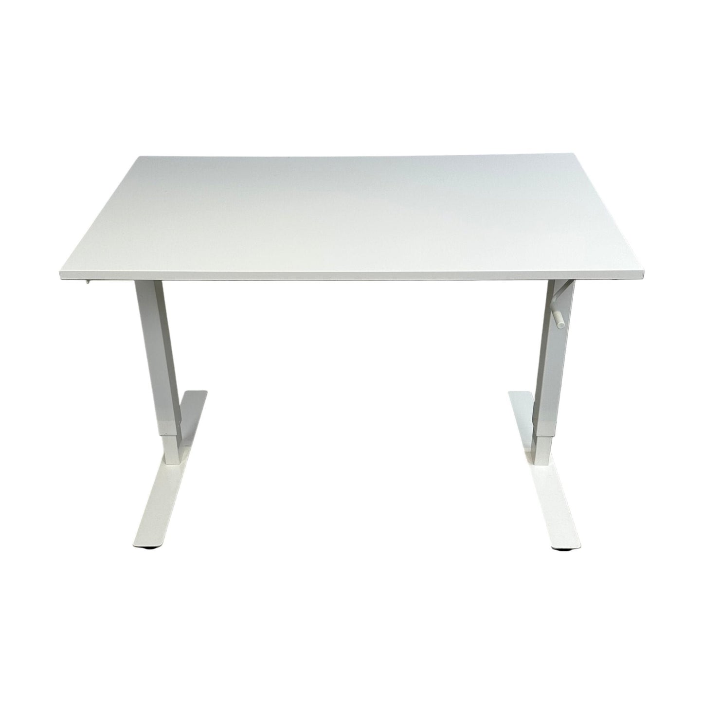 Trotten skrivebord fra IKEA, hvit laminat, 120x70 cm