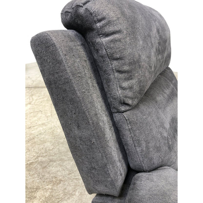 Mora lenestol i mørkegrått microfiber, recliner-funksjon