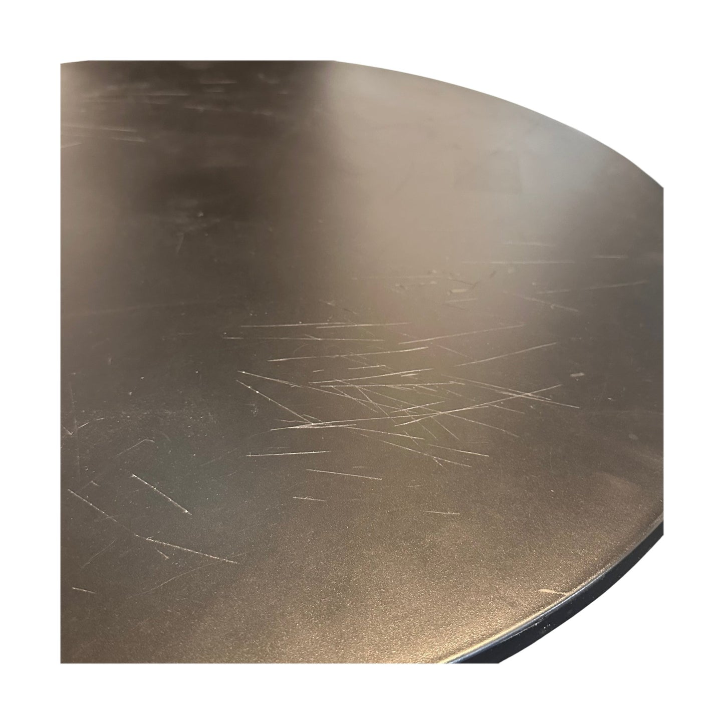 Sort loungebord fra Arper, WIM, 70x50 cm