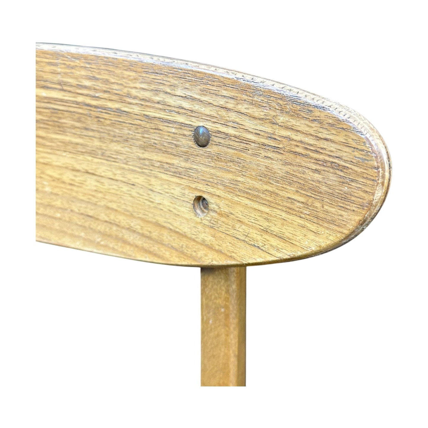 Spisestol, trefarget, skinnsete