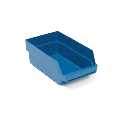 Smådelsbakke REACH, L400 B240 H150 mm, 10-pk., blå fra AJ Produkter
