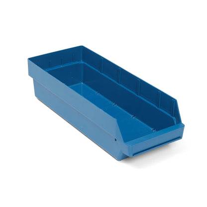 Smådelsbakke REACH, L600 B240 H150 mm, 10-pk., blå fra AJ Produkter