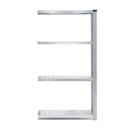 (91x60x197,2) AJ Produkter skap i grå, 4 hylleplan
