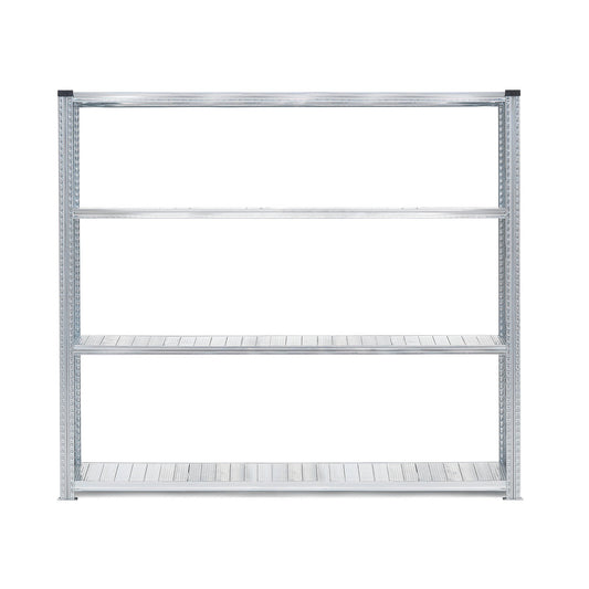 Lagerreol TRANSFORM, grunnseksjon, 4 hyller, H1972 B1875 D400 mm