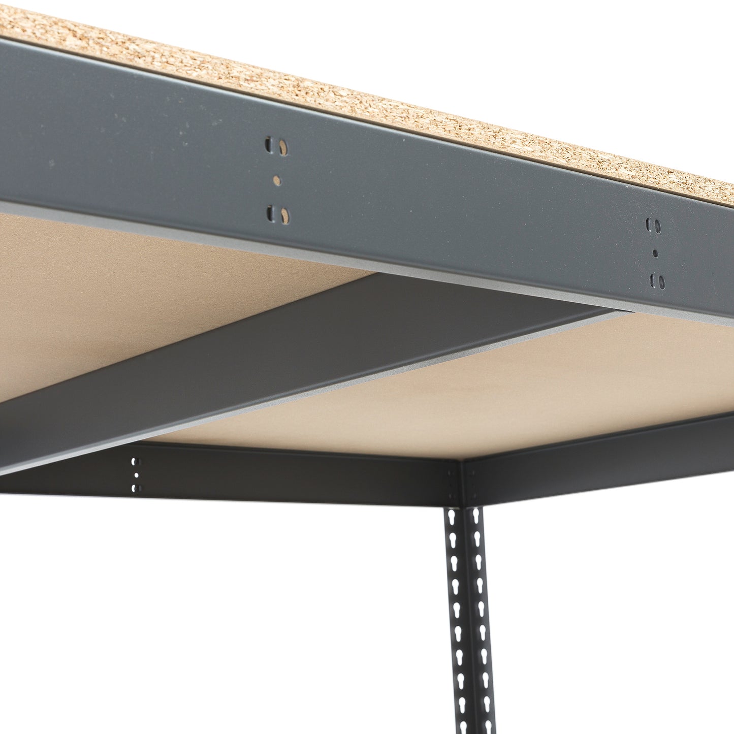 Lagerreol COMBO, H1980 B1840 D620 mm, grå fra AJ Produkter