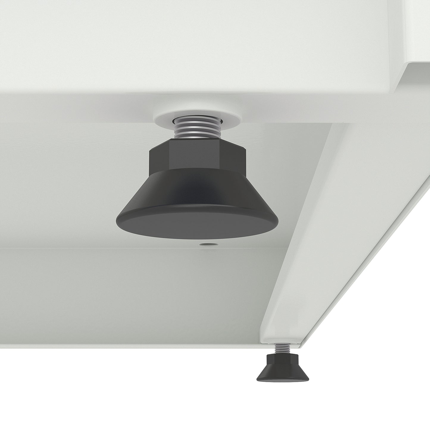 Oppbevaringsskap SUPPLY, H1900 B1020 D635 mm, hvit fra AJ Produkter