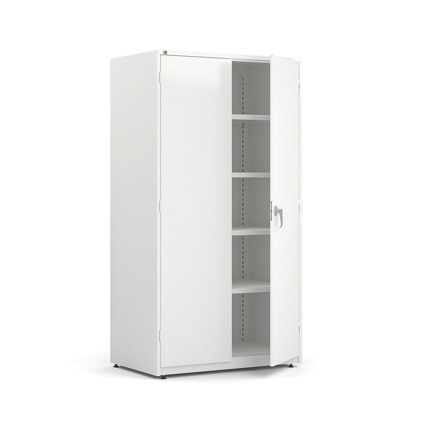 Oppbevaringsskap SUPPLY, H1900 B1020 D635 mm, hvit fra AJ Produkter