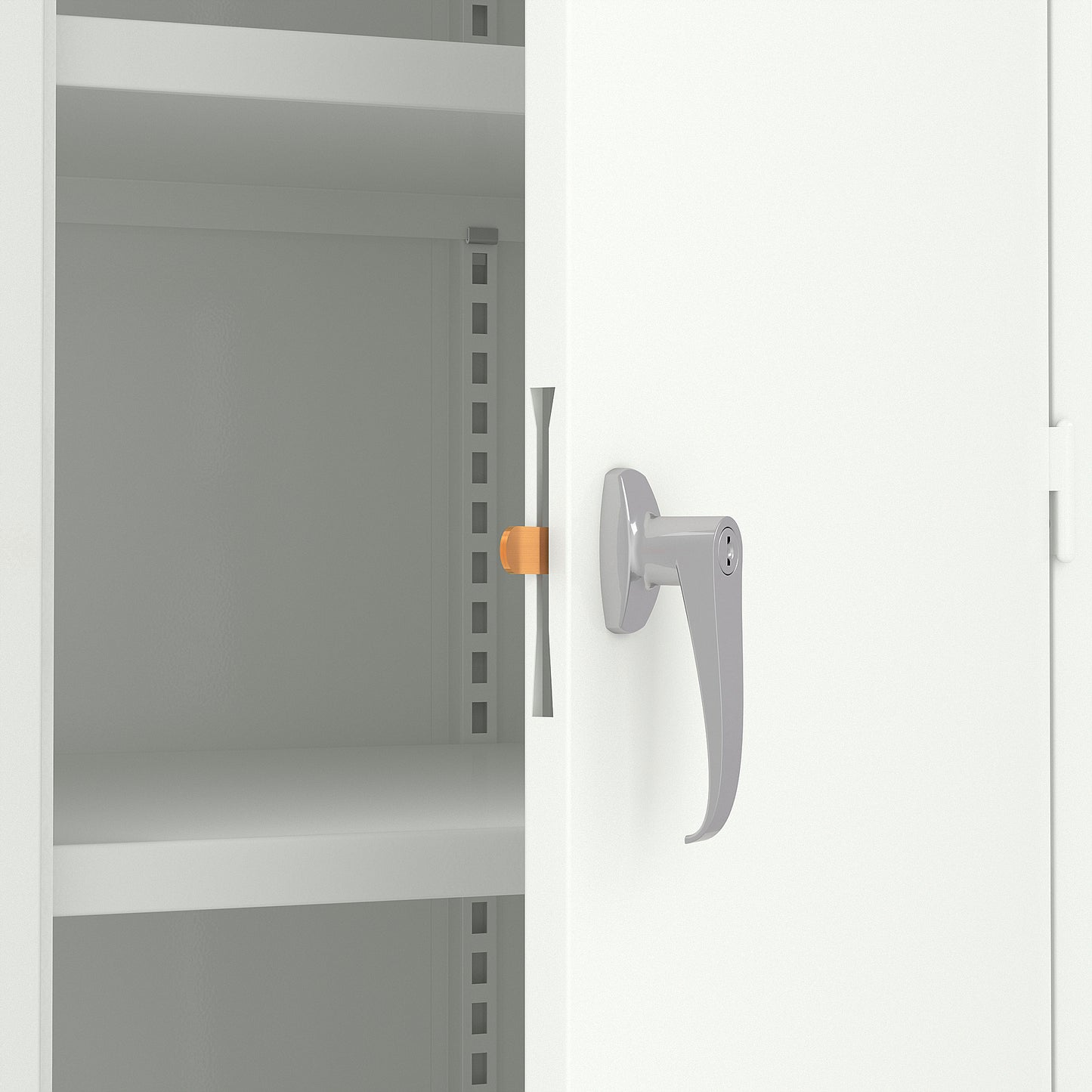 Oppbevaringsskap SUPPLY, H1900 B1020 D635 mm, hvit fra AJ Produkter