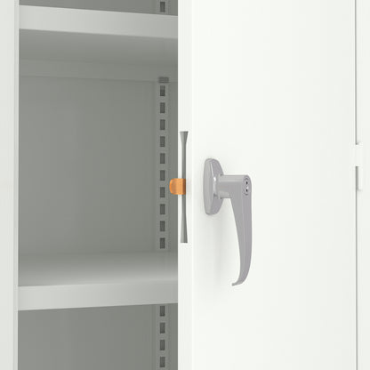 Oppbevaringsskap SUPPLY, H1900 B1020 D635 mm, hvit fra AJ Produkter