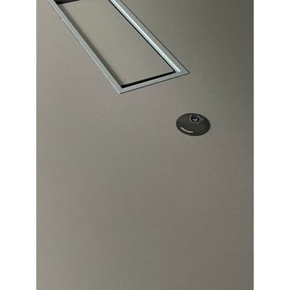 Narbutas Plana møtebord, mørk grå, 480x120 cm