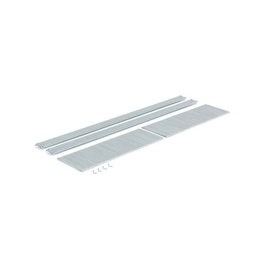 Hylle TRANSFORM, L1800 B320 mm, galvanisert fra AJ Produkter