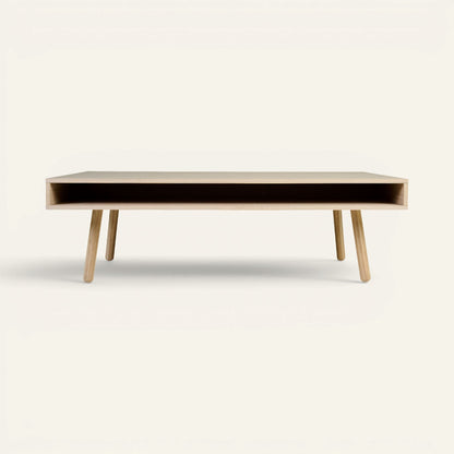 Olea Sofabord natur - 70x130x48 cm fra Kid