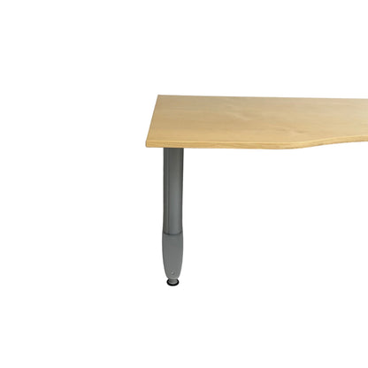 Skrivebord fra Kinnarps, el hev/senk, 180cm