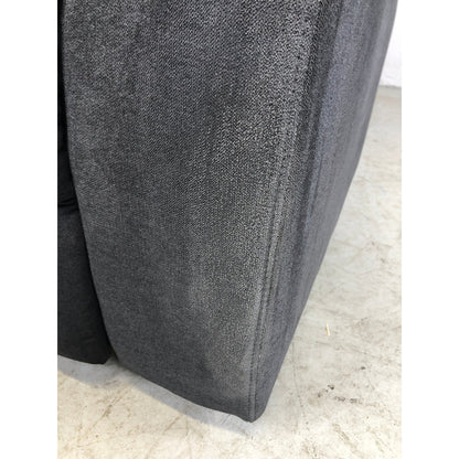 Mora recliner-stol fra A-Møbler, grått microfiberstoff