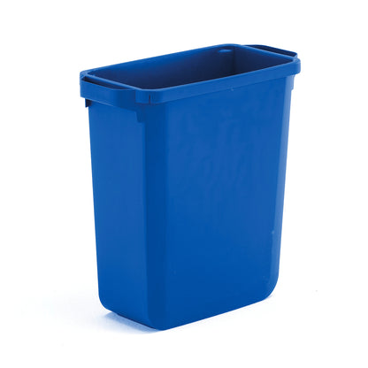 Avfallsbeholder OLIVER, 60 l, blå fra AJ Produkter