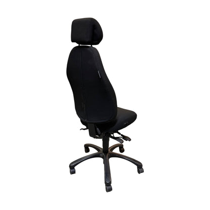 Malmstolen Classic 4000 kontorstol, svart