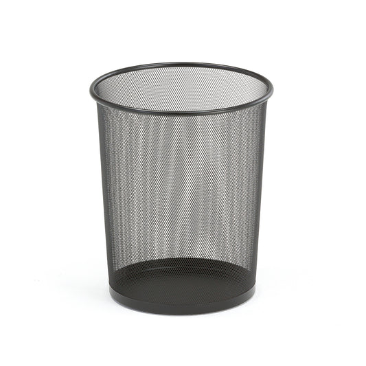 Papirkurv i metallnetting, svart fra AJ Produkter