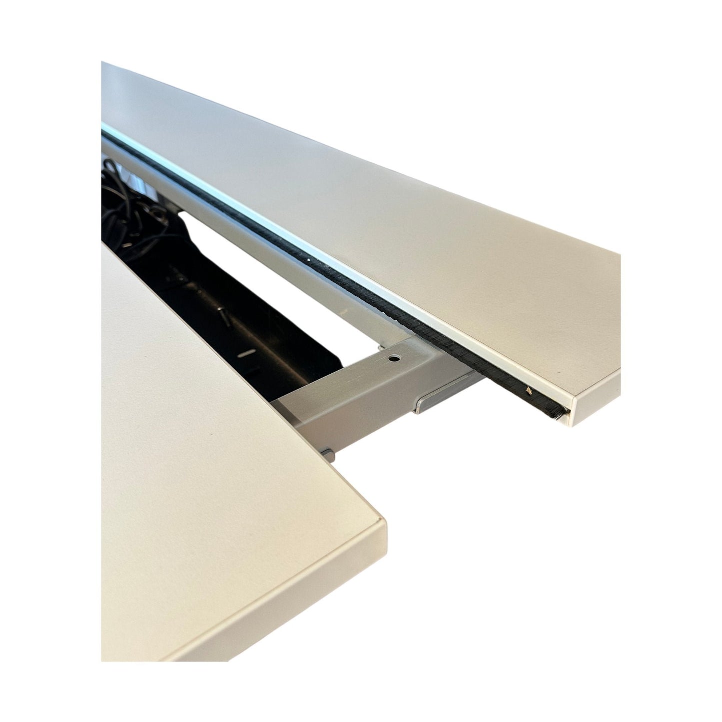 Elektrisk hev/senk skrivebord fra Linak, hvit, 160x80 cm