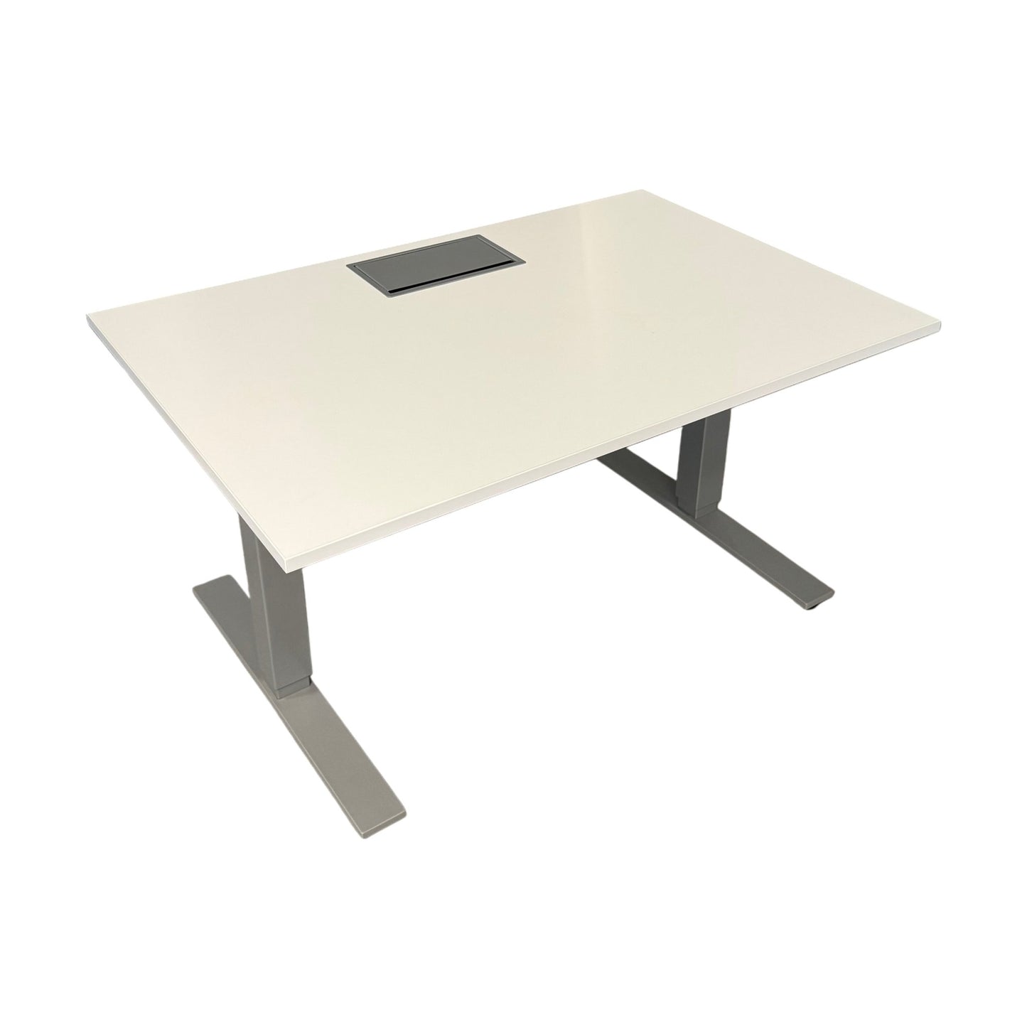 Manuell hev/senk skrivebord, 120x80cm