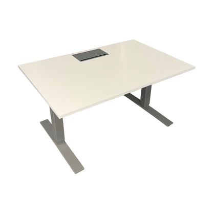 Manuell hev/senk skrivebord, 120x80cm