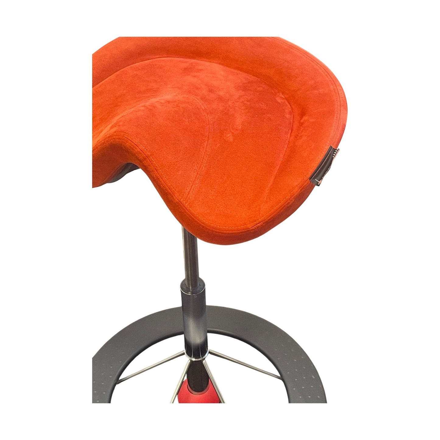 Smart barstol fra Backapp, oransje